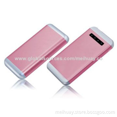 Power Bank, Aluminum Material, 5,000-12,000mAh, ATL Polymer Battery